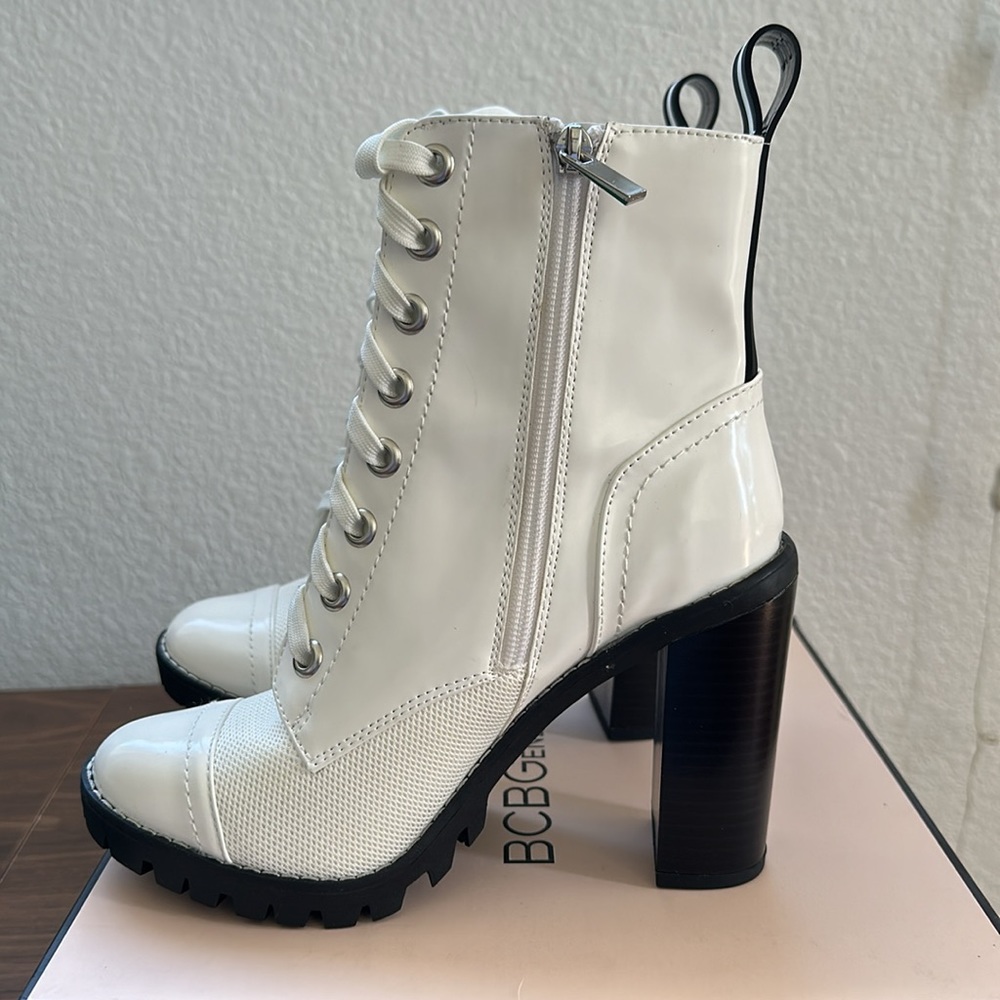 Bcbgeneration White Combat Boots - image 2